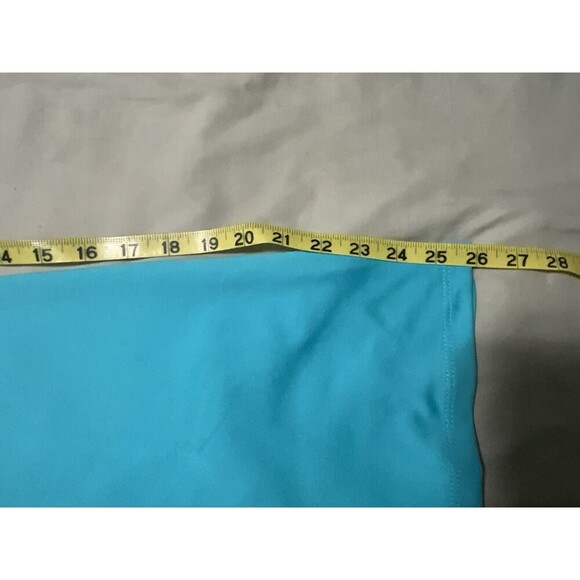 NEW Florida designer Women’s M USA Made Short Sleeve Blue Sundress UV50 NWT - Picture 9 of 12